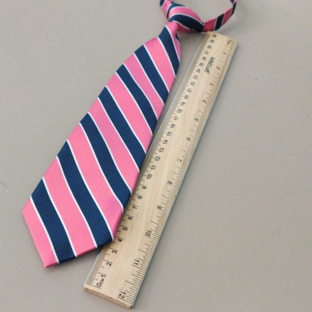 Gymboree Pink and Navy Striped Dresses Up Tie, Size 2T - 5T